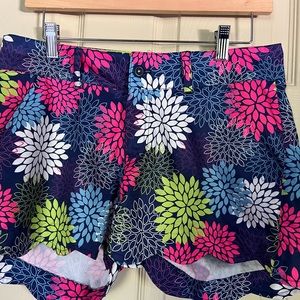 Birdies & Bows Scalloped Golf/Tennis shorts